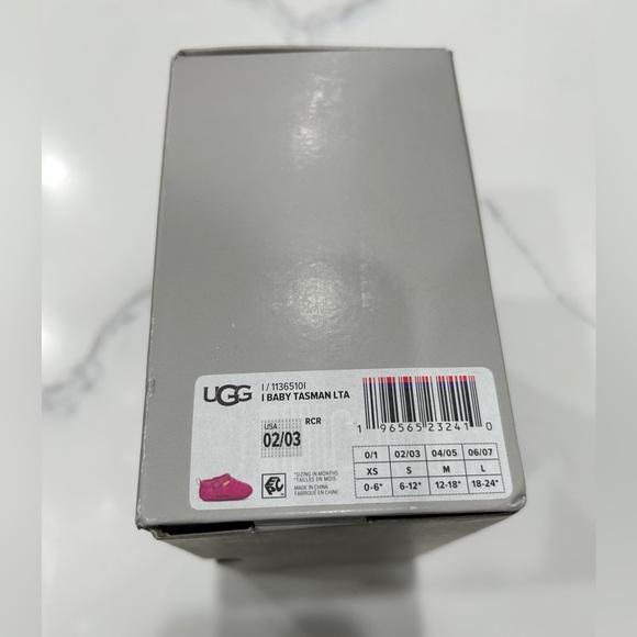 Pink Infant Baby Uggs Size 2/3 - Picture 5 of 7